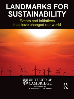 cover image of Landmarks for Sustainability